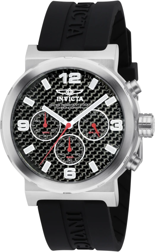 希少。Invictaブラックスピネル.クロノグラフ Specialty model 10637 | Invictawatch