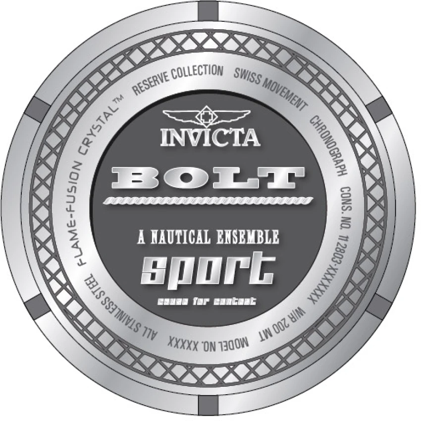 Invicta Bolt Sport 17431 クロノグラフ Bolt model 15786 | Invictawatch