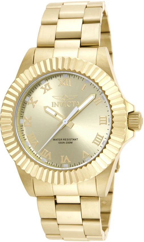 INVICTA 腕時計 クロノグラフ ゴールド ブラック Pro Diver model 16739 | Invictawatch