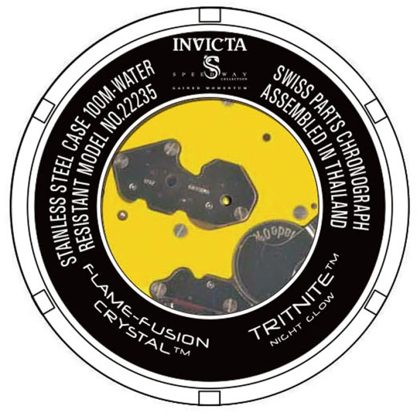 新作★ 定価24万★Akula★Invicta★Swiss クロノ グラフ Speedway model 22235 | Invictawatch