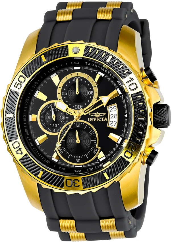 「限定」TOGA DIVE ゴールドブラック　カスタム品 Pro Diver model 22430 | Invictawatch
