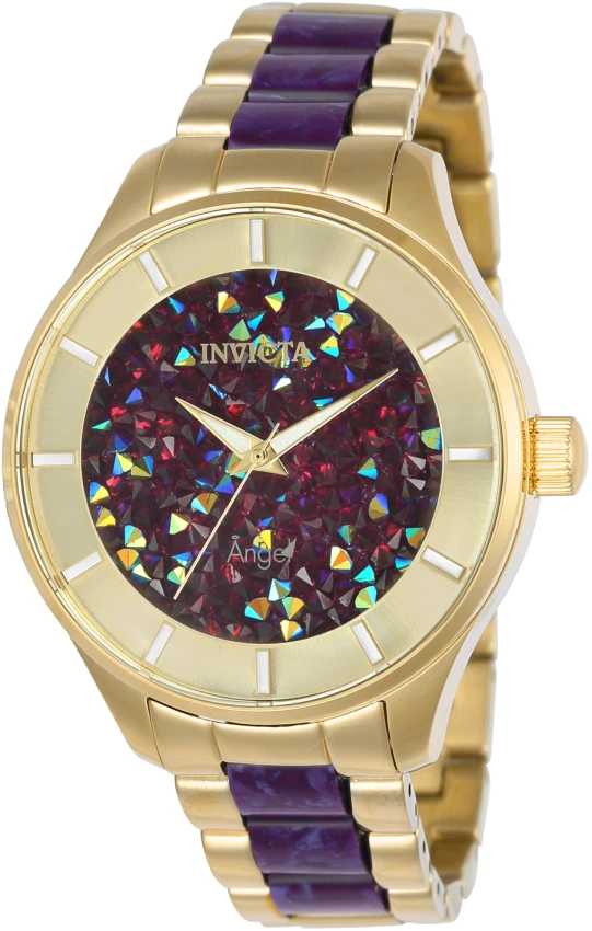 アンディ・レイキ作　LOVE　Angel　Pink　金色フレーム Angel model 24664 | Invictawatch