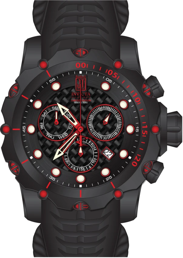INVICTA 17 JEWELS 手巻き式 メンズ 腕時計　稼働　美品　廃盤 Jason Taylor model 25413 | Invictawatch