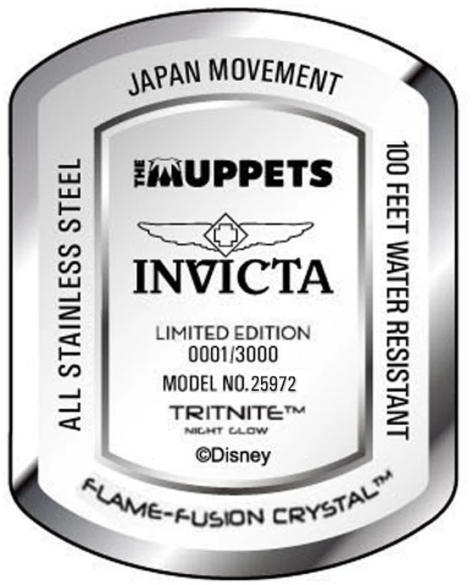 The Muppets model 25972 | Invictawatch