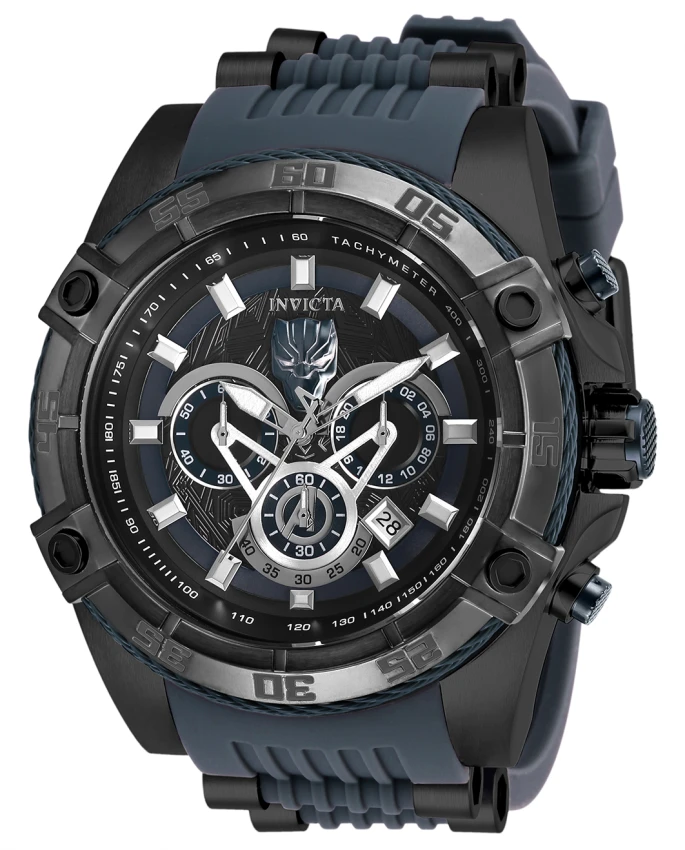 ROTHWELL ダブルウォッチワインダー 腕時計 ブラック Marvel model 26802 | Invictawatch
