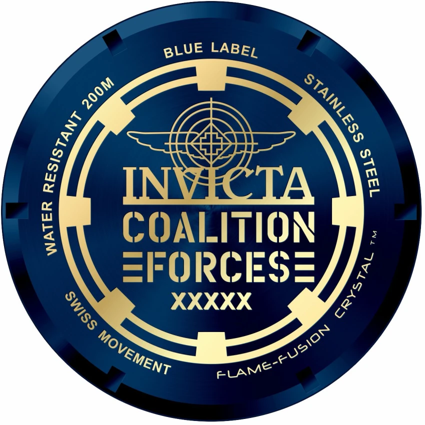限定デザイン★宇宙神威 ― 金運・勝運を呼ぶ守護結界オルゴナイト猫足プレート Coalition Forces model 27741 | Invictawatch