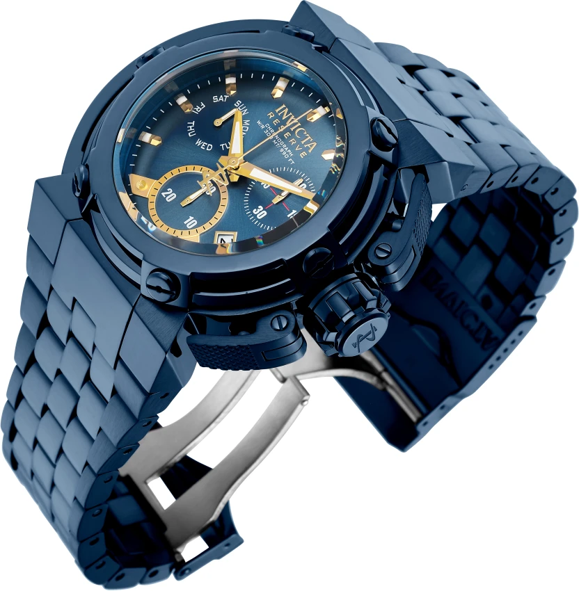 【新品未開封】Bee wynn スタンダードインデックス 青 レアデック Reserve model 30121 | Invictawatch