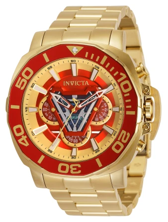 【世界4000本限定】 INVICTA×MARVEL アイアンマン コラボモデル Marvel model 43893 | Invictawatch