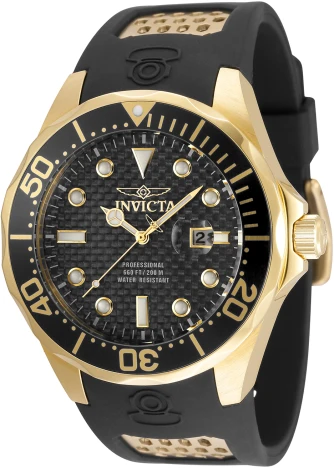 INVICTA 腕時計 クロノグラフ ゴールド ブラック Pro Diver model 23484 | Invictawatch