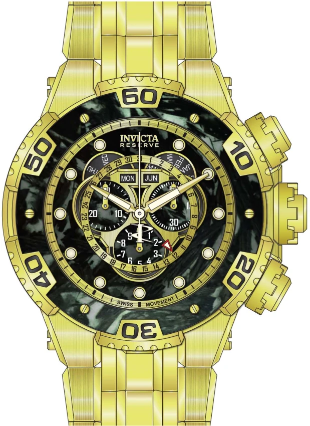 Carbon Hawk model 37267 | Invictawatch