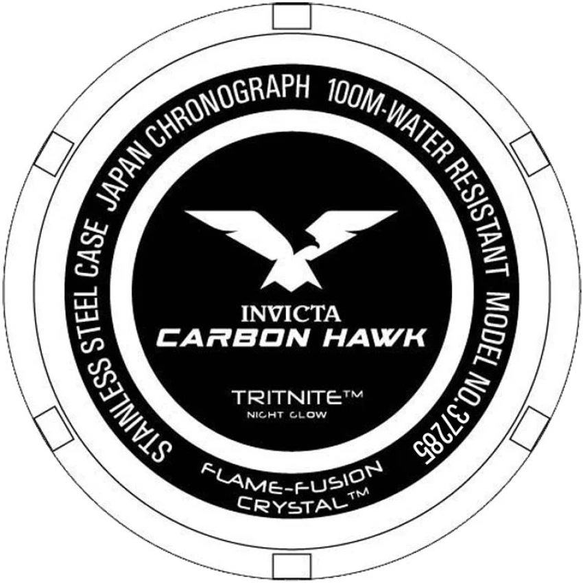 Carbon Hawk model 37285 | Invictawatch