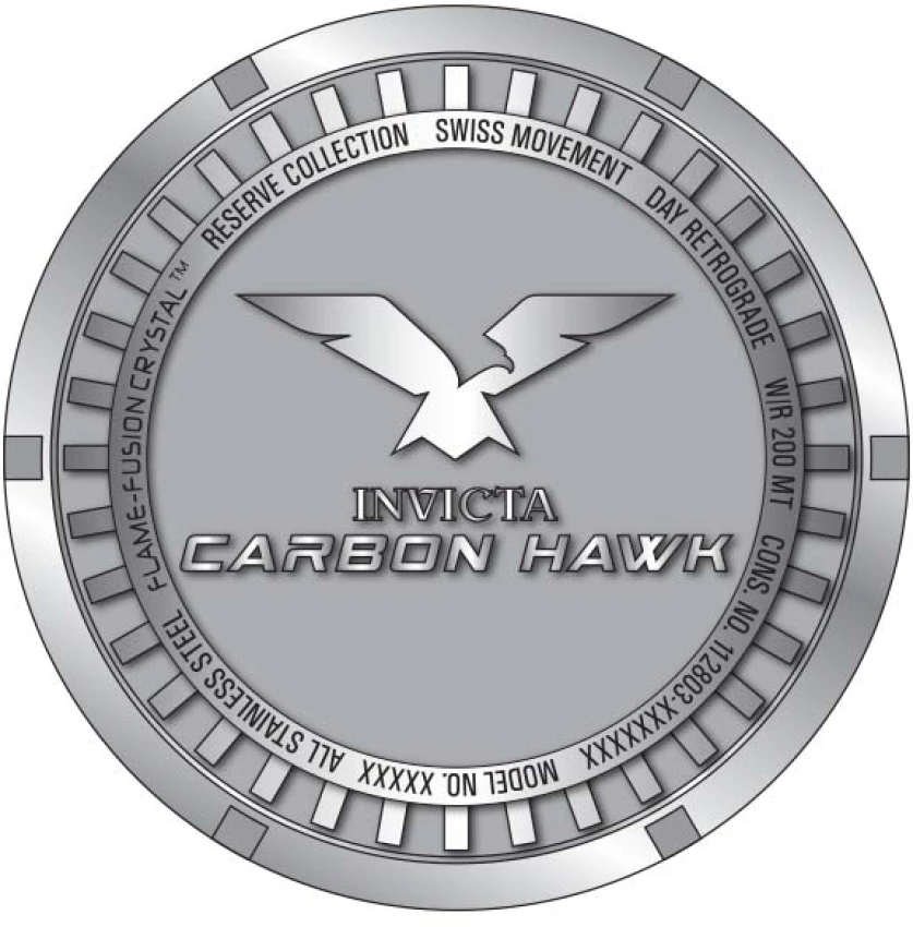 Carbon Hawk model 38935 | Invictawatch