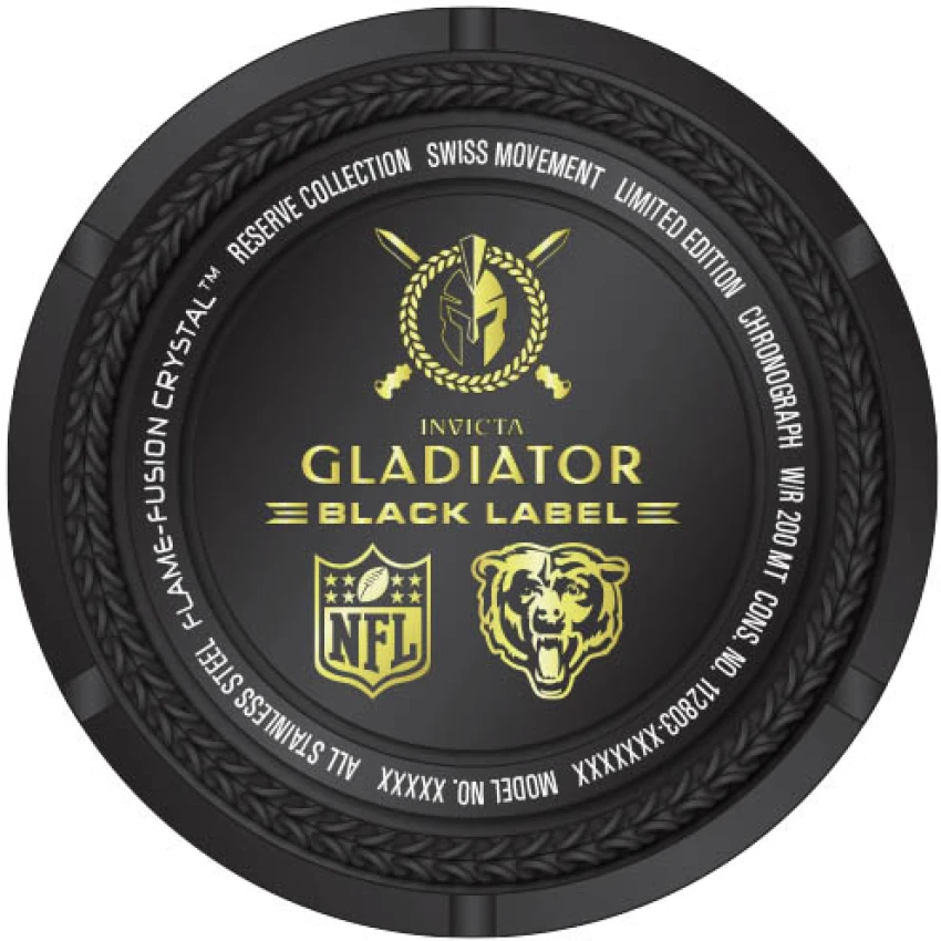 Lifelover / Pulver 【希少】国内流通仕様 ブラックメタル NFL model 41529 | Invictawatch
