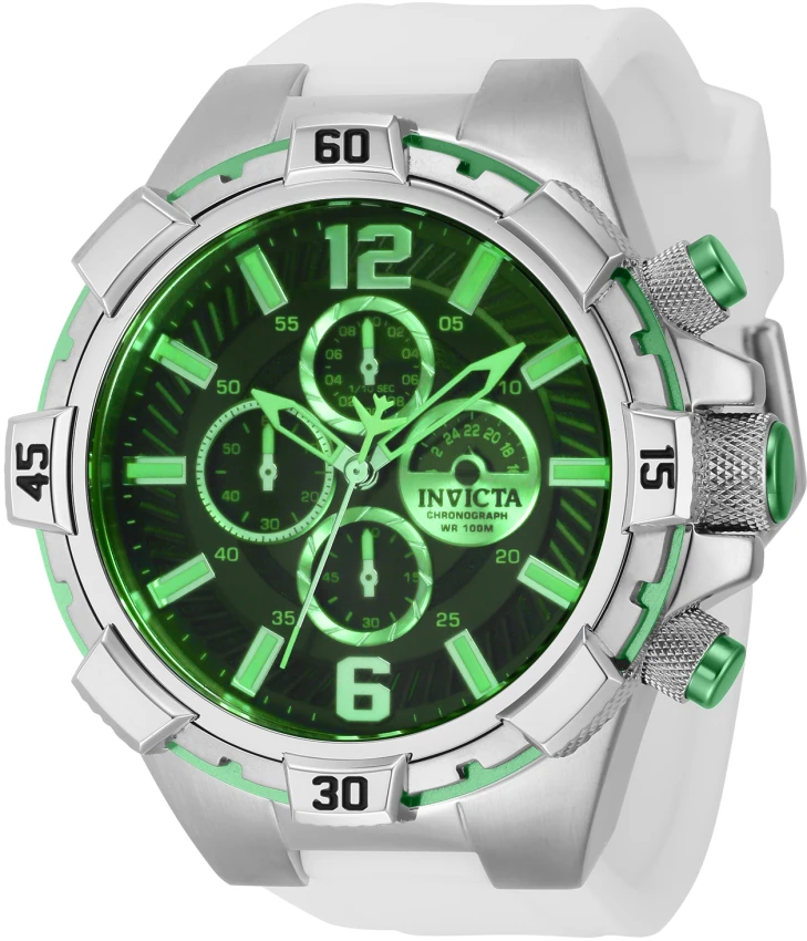 白緑ウィリデ　即日発送 Aviator model 42080 | Invictawatch