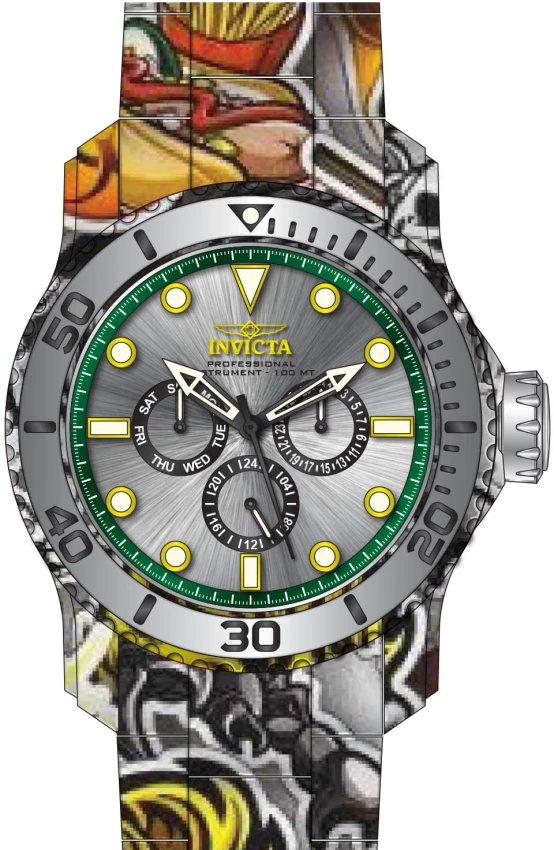 ユニバ　ラキドロ　ウォヌ　DREAM Pro Diver model 47854 | Invictawatch