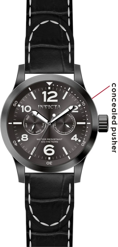 Мужские часы Invicta I-Force Watch - 48mm, Black (ZG-10492), цвет: Чёрный — фото 2