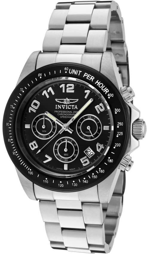 Мужские часы Invicta Speedway Apertile Watch - 43mm, Steel (10701), цвет: Стальной — фото 4