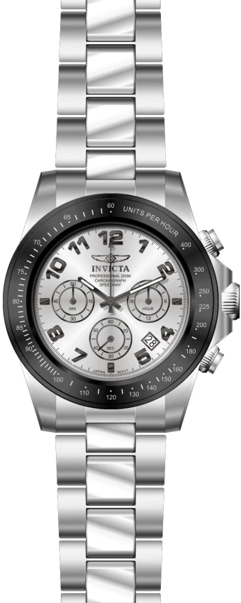 Мужские часы Invicta Speedway Apertile Watch - 43mm, Steel (10702), цвет: Стальной — фото 2