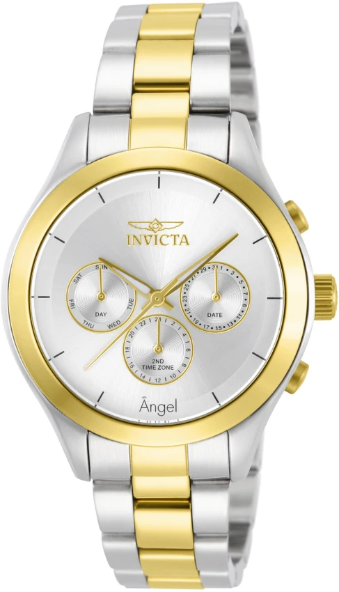 Женские часы Invicta Angel - 40mm, Steel, Gold (ZG-13725), цвет: Стальной / Золотой — фото 4