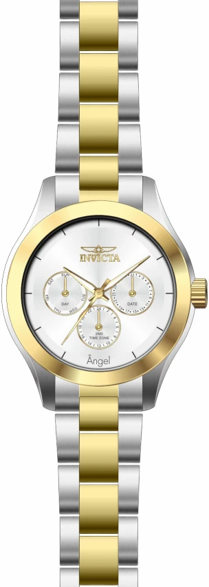 Женские часы Invicta Angel - 40mm, Steel, Gold (ZG-13725), цвет: Стальной / Золотой — фото 2