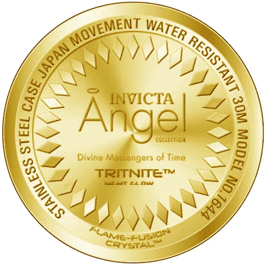 Женские часы Invicta Angel - 38mm, White (1644), цвет: Белый — фото 3