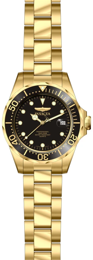 Мужские часы Invicta Pro Diver Heliospec Watch - 37.5mm, Gold (17051), цвет: Золотой — фото 2