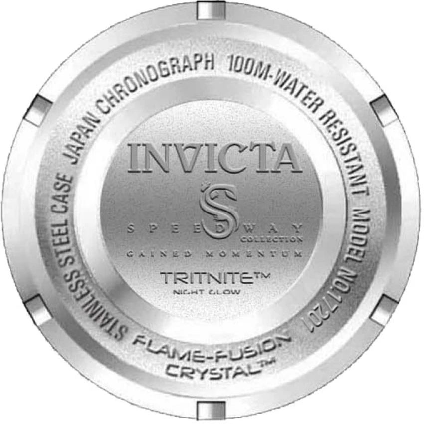 Мужские часы Invicta Speedway - 51.5mm, Rose Gold, Black (ZG-17201), цвет: Золотой / Чёрный — фото 3