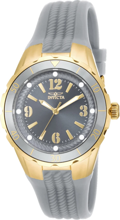 Женские часы Invicta Angel Halo - 38mm. Charcoal (17483), цвет: Угольный — фото 4