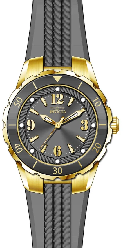 Женские часы Invicta Angel Halo - 38mm. Charcoal (17483), цвет: Угольный — фото 2