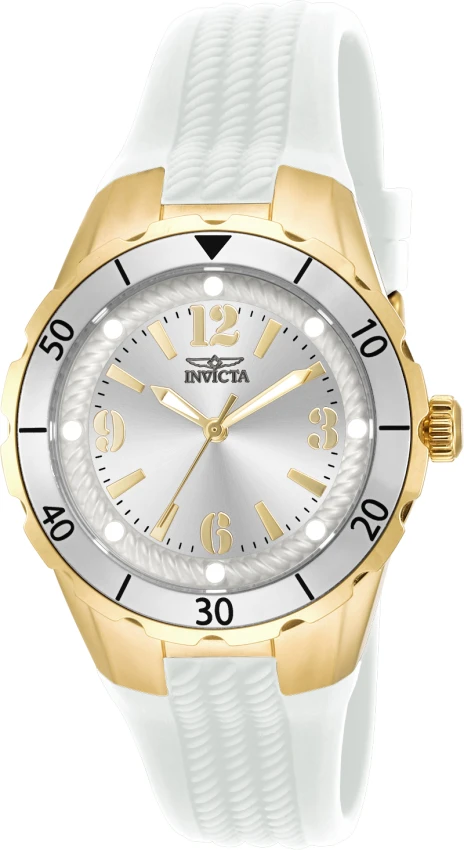 Женские часы Invicta Angel Halo Watch - 38mm. White (17484), цвет: Белый — фото 4