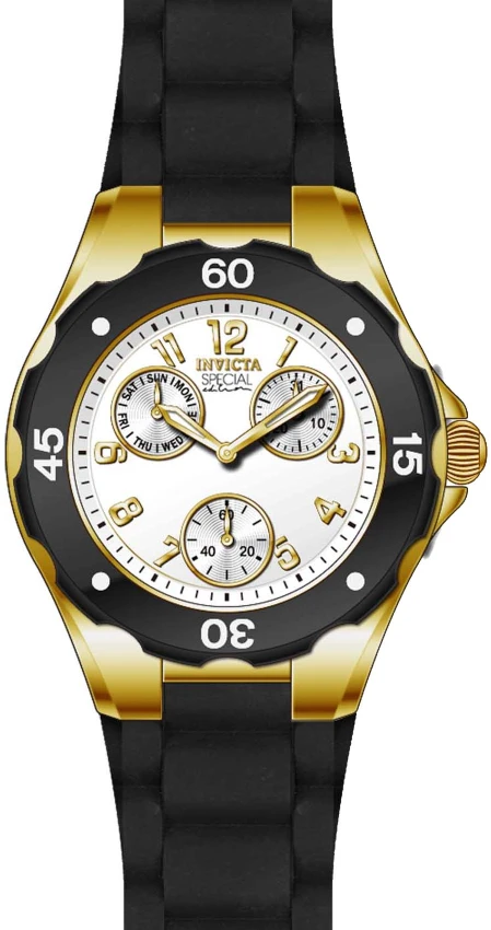 Женские часы Invicta Angel Watch - 38mm. Black (18797), цвет: Чёрный — фото 2