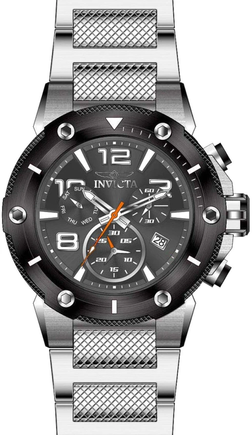 Мужские часы Invicta Speedway Septara Swiss Ronda Z60 Caliber - 51.5mm, Steel (ZG-19528), цвет: Стальной — фото 2