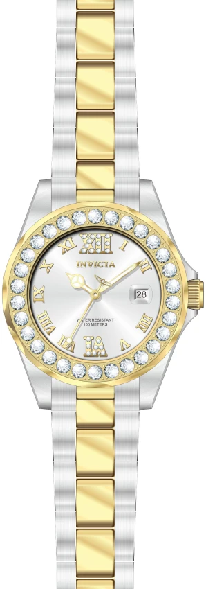Женские часы Invicta Pro Diver Velamark - 38mm, Steel, Gold (20215), цвет: Стальной / Золотой — фото 2