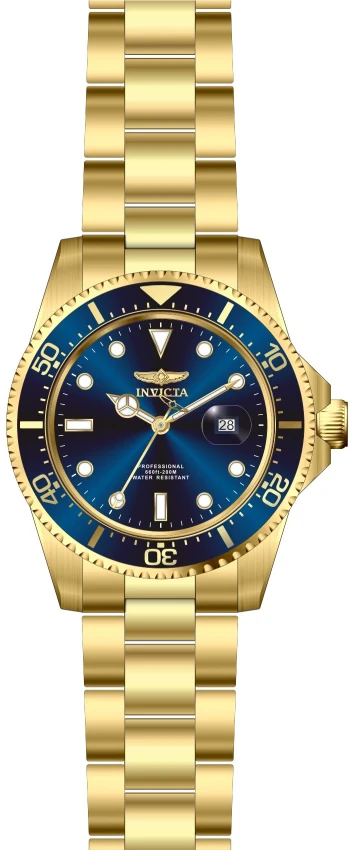 Мужские часы Invicta Pro Diver - 43mm, Gold (ZG-22063), цвет: Золотой — фото 2
