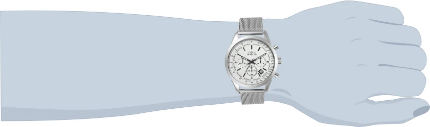 Мужские часы Invicta Speedway - 45mm, Steel (ZG-25222), цвет: Стальной — фото 5
