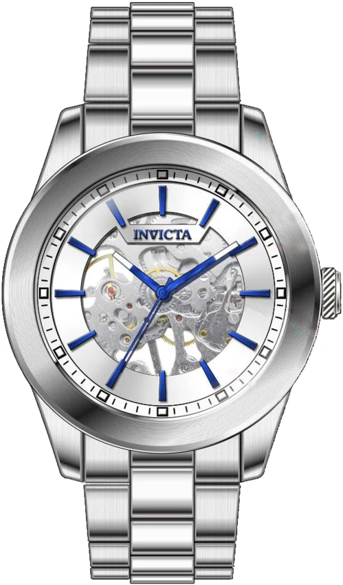 Мужские часы Invicta Vintage Automatic Watch - 45mm, Steel (25758), цвет: Стальной — фото 2
