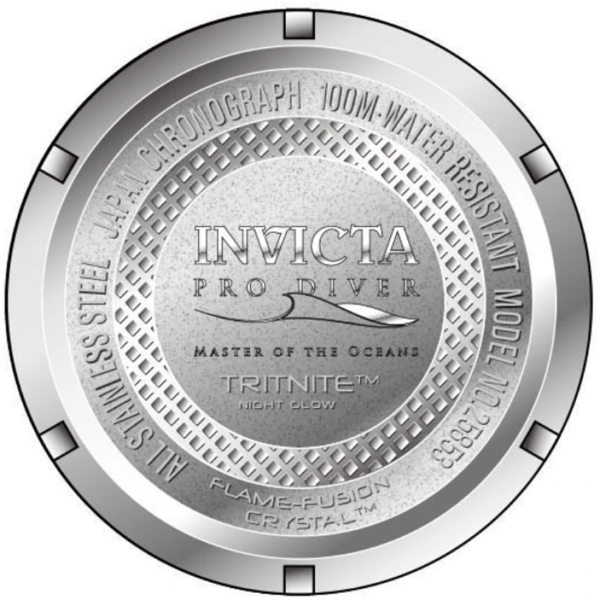 Мужские часы Invicta Pro Diver Scuba Watch - 50mm, Gold (ZG-25853), цвет: Золотой — фото 3