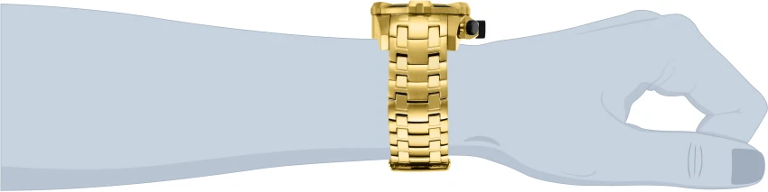 Мужские часы Invicta Pro Diver Scuba Watch - 50mm, Gold (ZG-25853), цвет: Золотой — фото 6
