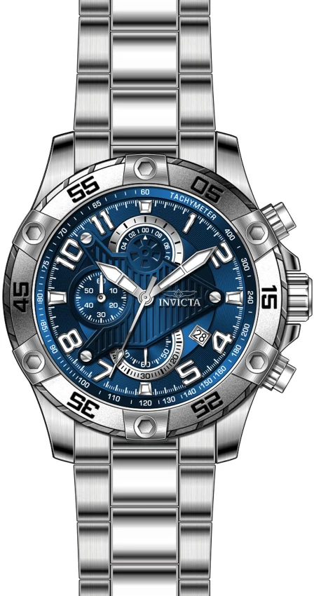 Мужские часы Invicta S1 Rally Scuba - 48mm, Steel (ZG-26094), цвет: Стальной — фото 2