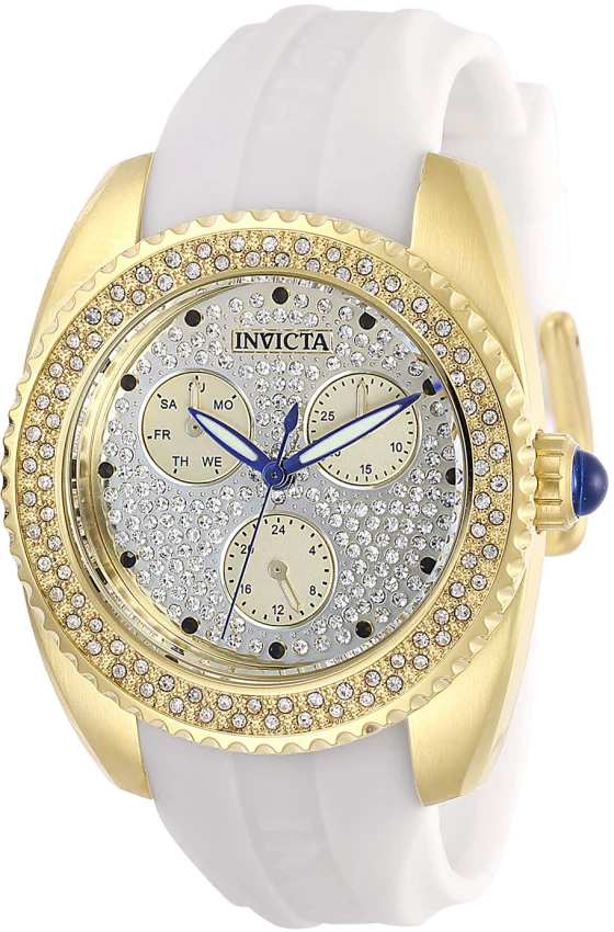 Женские часы Invicta Angel Watch - 38mm, White (ZG-28484), цвет: Белый — фото 4