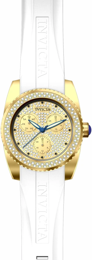 Женские часы Invicta Angel Watch - 38mm, White (ZG-28484), цвет: Белый — фото 2