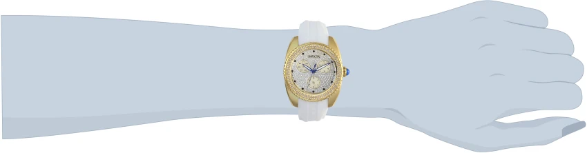 Женские часы Invicta Angel Watch - 38mm, White (ZG-28484), цвет: Белый — фото 6