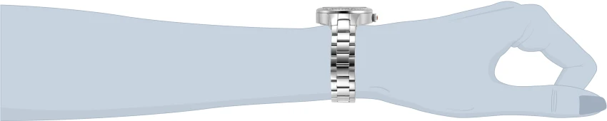 Женские часы Invicta Wildflower Watch w/ Mother of Pearl Dial - 34mm, Steel (28823), цвет: Стальной — фото 5