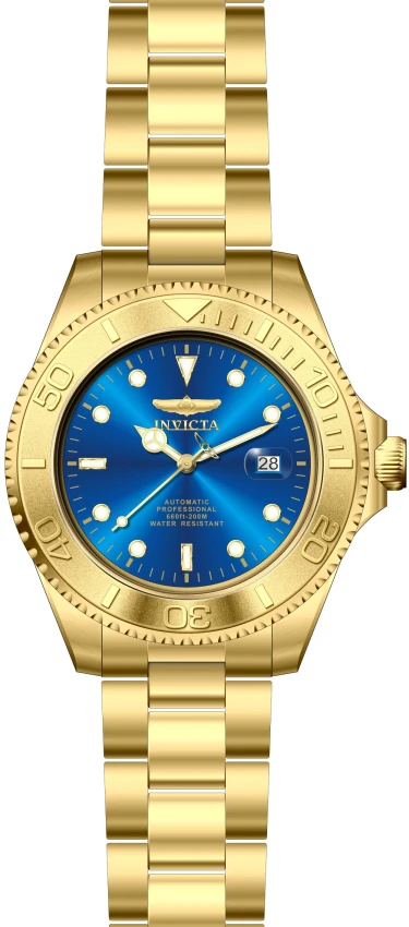 Мужские часы Invicta Grand Diver Raylith Automatic Watch - 47mm. Gold (ZG-28951), цвет: Золотой — фото 2