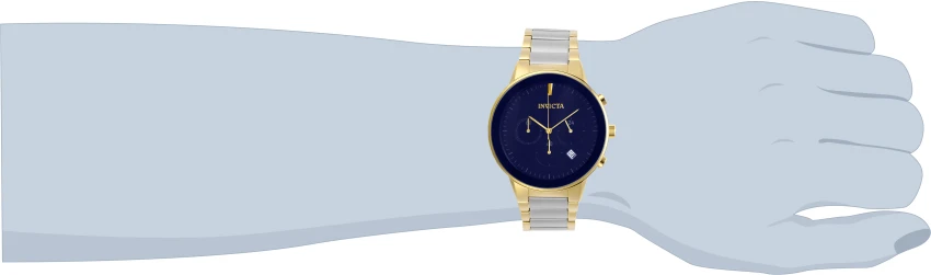 Мужские часы Invicta Specialty - 43mm, Steel, Gold (ZG-29479), цвет: Стальной / Золотой — фото 7