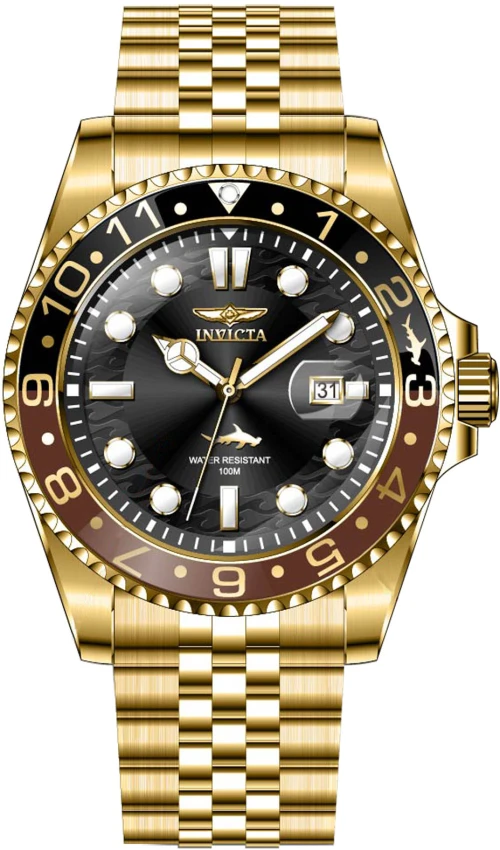 Мужские часы Invicta Pro Diver Heritage Watch - 43mm. Gold (ZG-30622), цвет: Золотой — фото 2