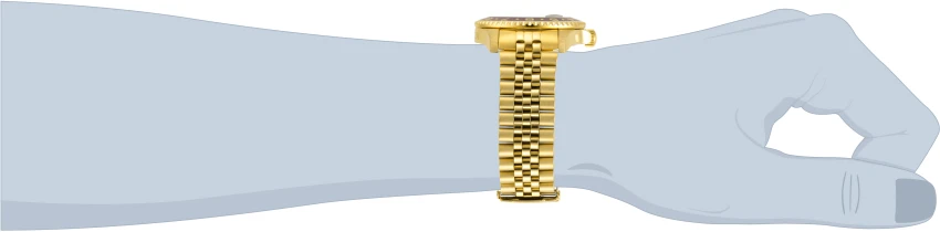 Мужские часы Invicta Pro Diver Heritage Watch - 43mm. Gold (ZG-30622), цвет: Золотой — фото 5