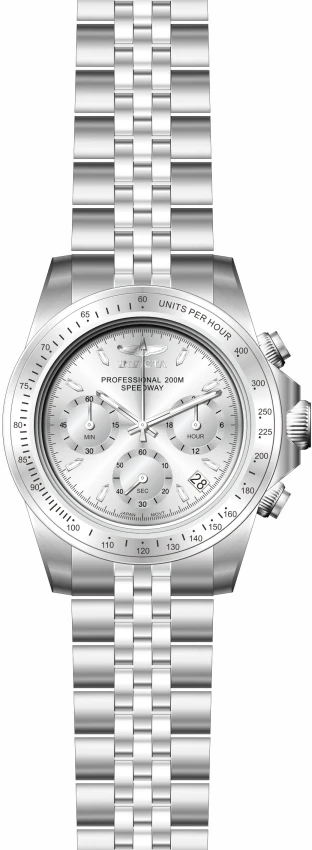 Мужские часы Invicta Speedway Velisque - 39.5mm, Steel (ZG-30988), цвет: Стальной — фото 2