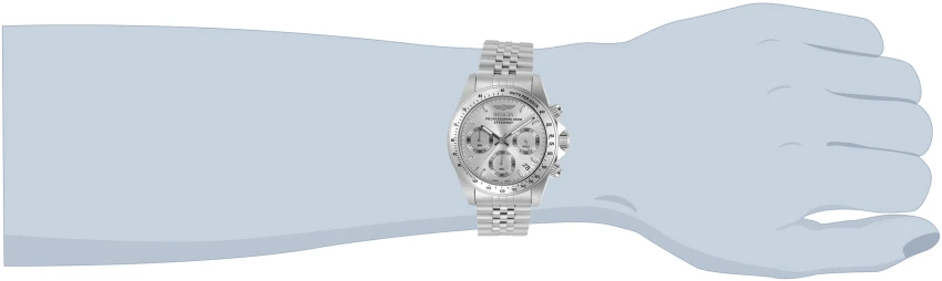 Мужские часы Invicta Speedway Velisque - 39.5mm, Steel (ZG-30988), цвет: Стальной — фото 5