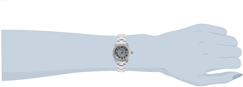 Женские часы Invicta Angel Swiss Ronda 505 Caliber - 34mm, Steel (ZG-33360), цвет: Стальной — фото 5